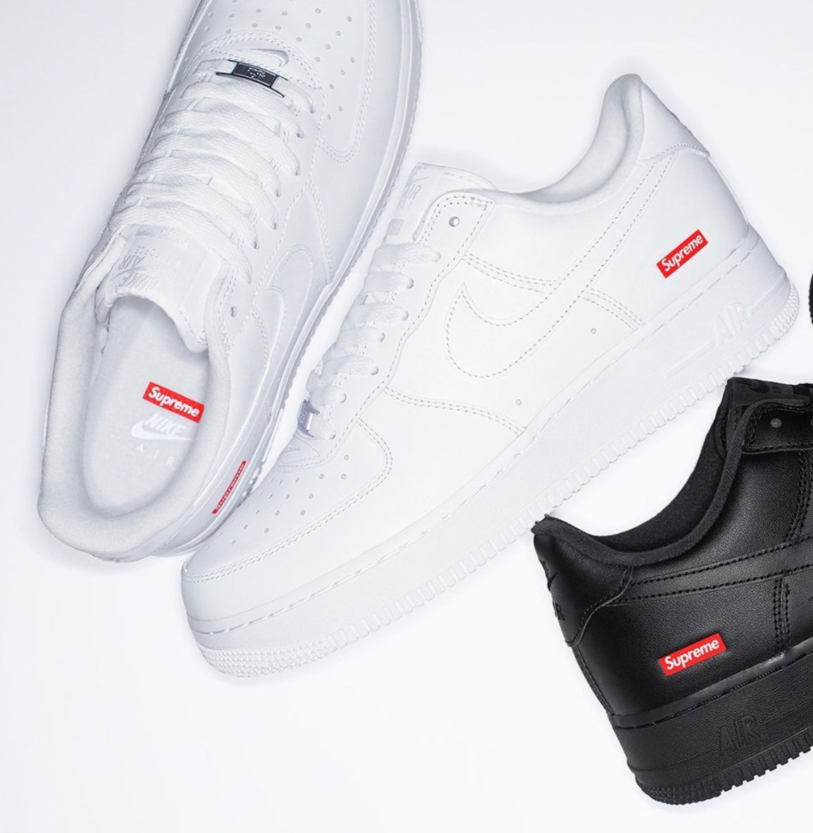シュプリーム×ナイキ エアフォース1 ロー SUPREME × NIKE AIR FORCE 1 LOW WHITE