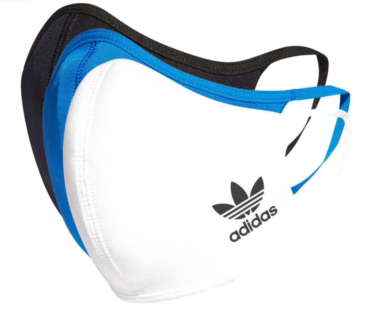 Adidas アディダス マスク Face Cover 3枚セット 3色 トレフォイル